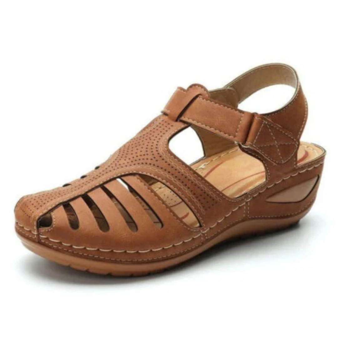 Lærke | Stylish Orthopedic Vintage Gladiator Sandals for Women