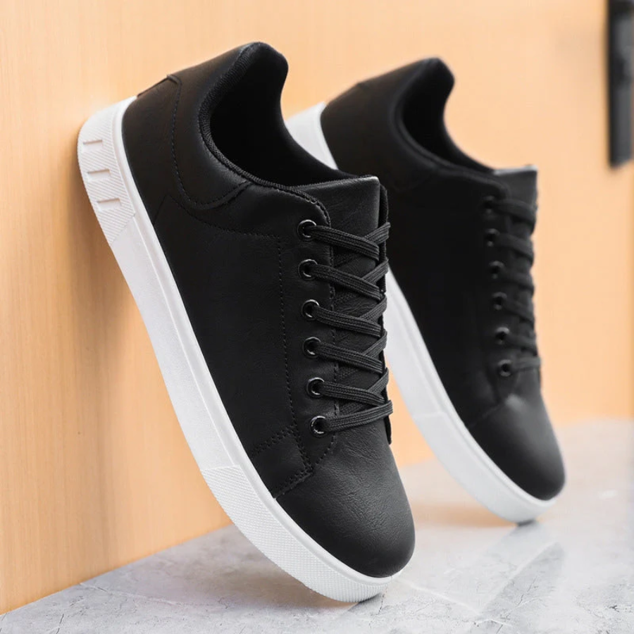 Josef | Stylish Brown Leather Sneakers for Every Occasion