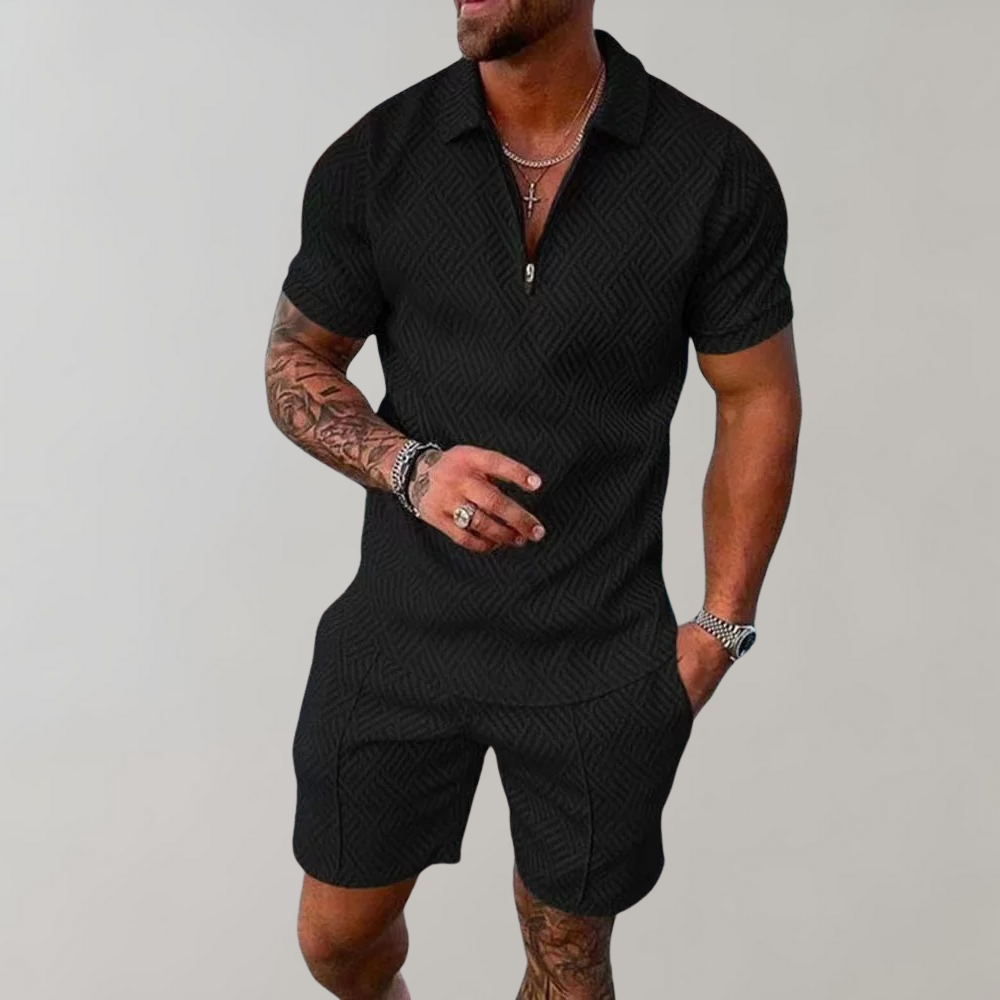 Liam | Stylish Summer Polo and Shorts Combo for Men