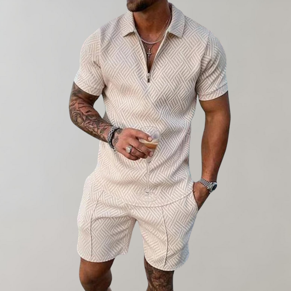 Liam | Stylish Summer Polo and Shorts Combo for Men