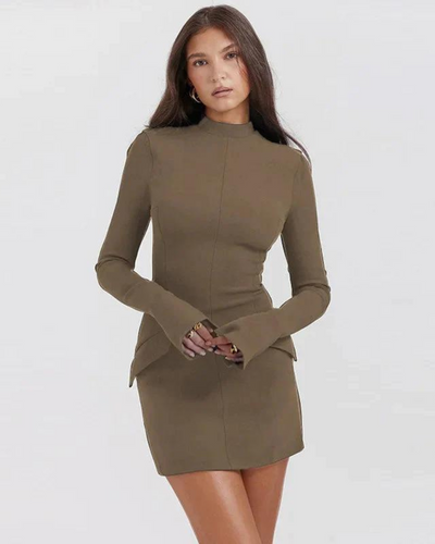 Samantha | Elegant cargo dress for stylish autumn outfits