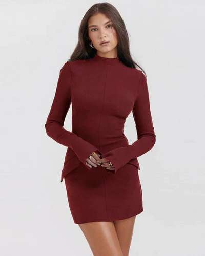 Samantha | Elegant cargo dress for stylish autumn outfits