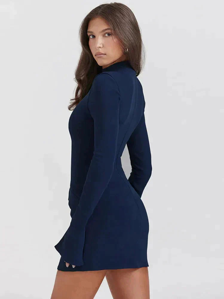 Samantha | Elegant cargo dress for stylish autumn outfits