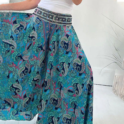 Sophia | Effortlessly Stylish Vibrant Gypsy Flow Skirt