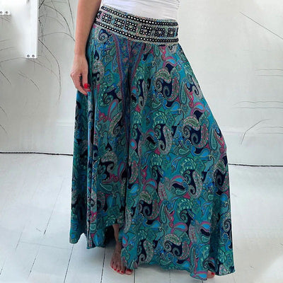 Sophia | Effortlessly Stylish Vibrant Gypsy Flow Skirt